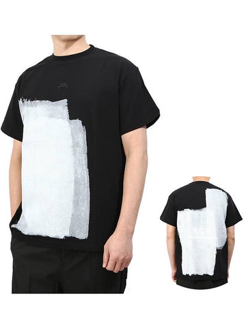 Men's Short Sleeve T-Shirt ACWMTS007WHL BLACK - A-COLD-WALL - BALAAN 1