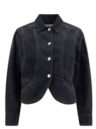 Valette Denim Jacket Black - ISABEL MARANT - BALAAN 2