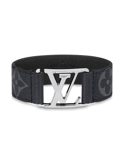 Men's Hockenheim Bracelet Silver Black - LOUIS VUITTON - BALAAN 2