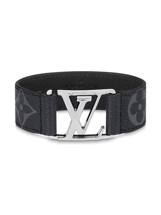 Men's Hockenheim Bracelet Silver Black - LOUIS VUITTON - BALAAN 2