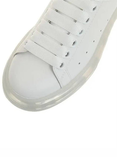 Women's Air Multi-Tab Oversole Low Top Sneakers White - ALEXANDER MCQUEEN - BALAAN 7