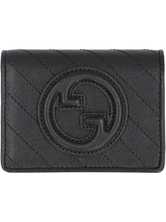 Blondie Half Wallet Black - GUCCI - BALAAN 3