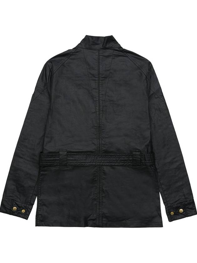 Bearings Leather Jacket Black - BARBOUR - BALAAN 3