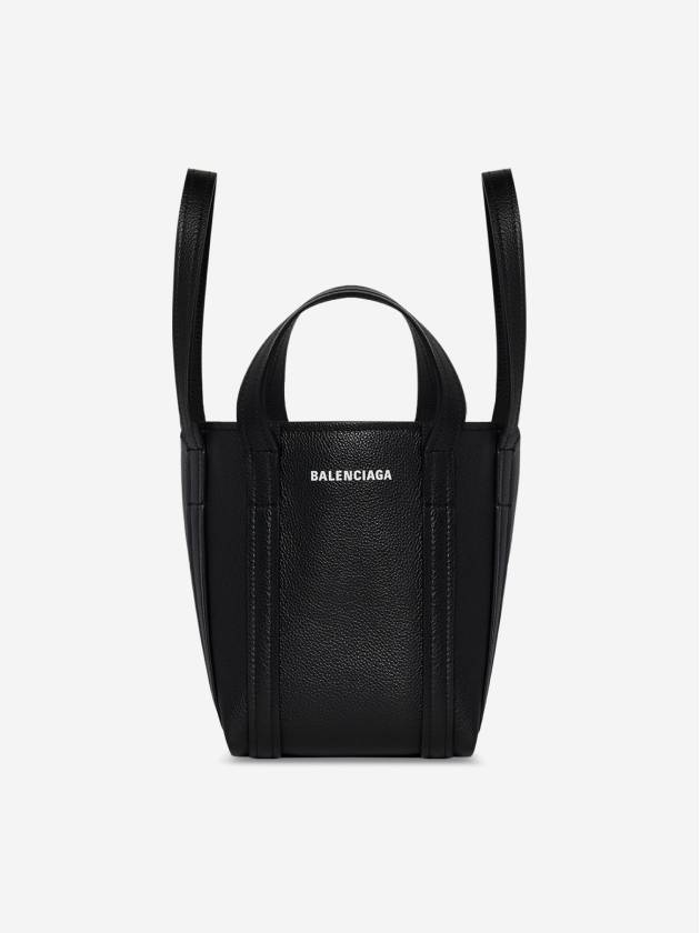 Everyday XS Grained Calfskin Shoulder Tote Bag Black - BALENCIAGA - BALAAN 2