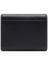 Monogram Motif Grainy Leather Folding Wallet Black - BURBERRY - BALAAN 5