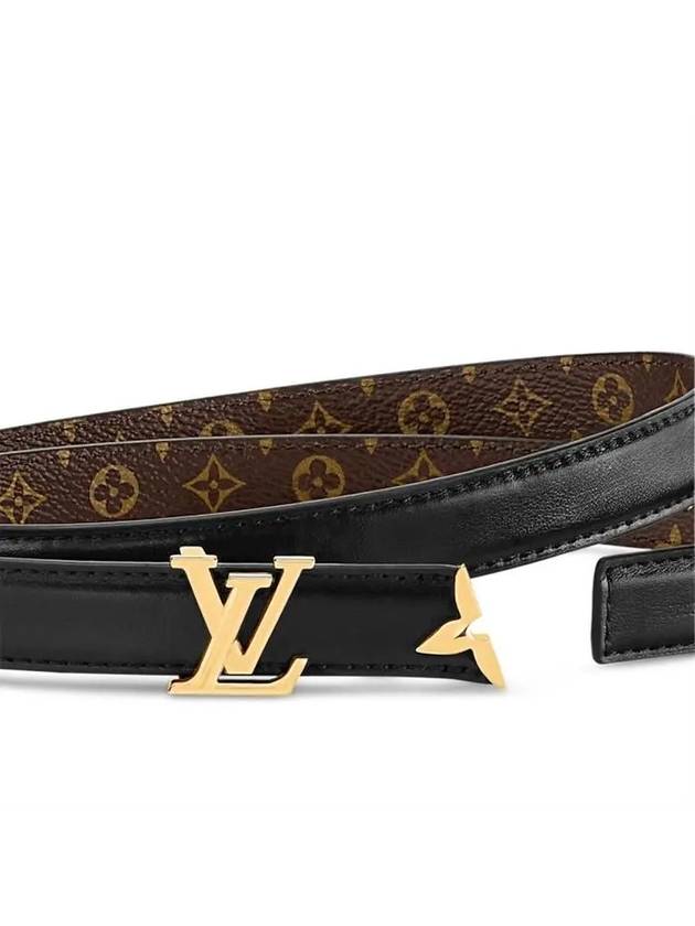 Pretty LV 20MM Reversible Leather Belt Black Brown - LOUIS VUITTON - BALAAN 4