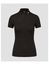 Women's Tour Tech Golf Polo Black - J.LINDEBERG - BALAAN 2