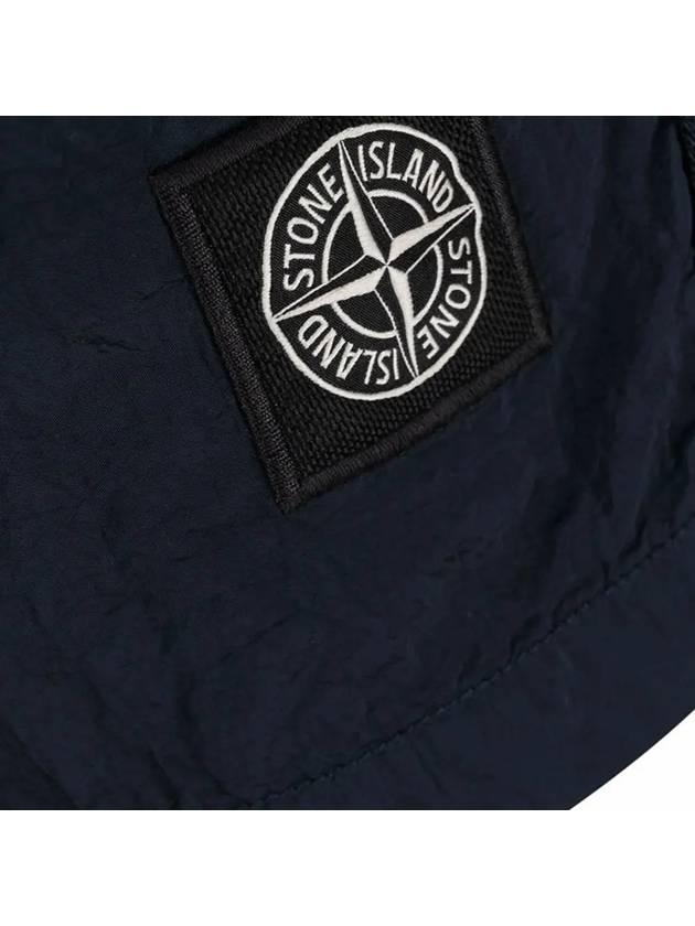 Men's Nylon Metal Swim Shorts Navy - STONE ISLAND - BALAAN 5