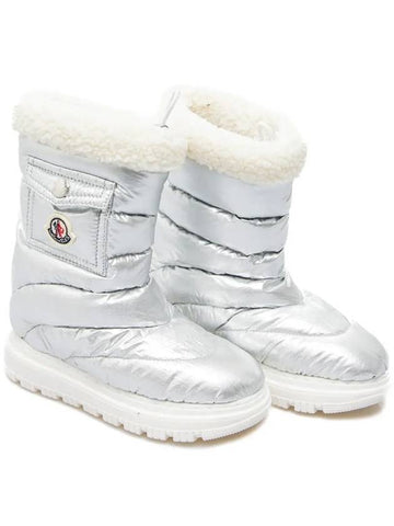 Kids Women Logo Snow Boots 4H000 20 M2406 900 - MONCLER - BALAAN 1