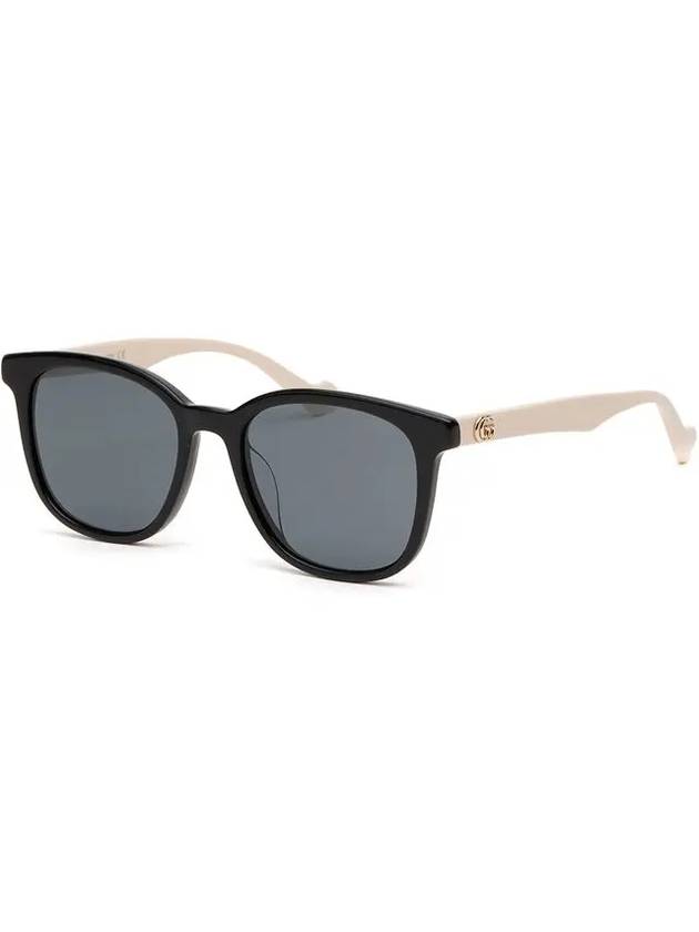 Eyewear Square Horn-Rim Sunglasses Black - GUCCI - BALAAN 3