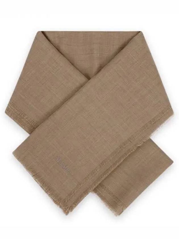 Women s MAGICO Wool Scarf Brown 2424546061 002 1064925 - MAX MARA - BALAAN 1