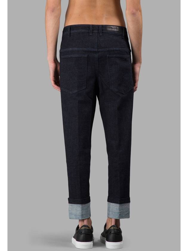 Neil Barrett Straight leg turn up cropped jeans - NEIL BARRETT - BALAAN 8