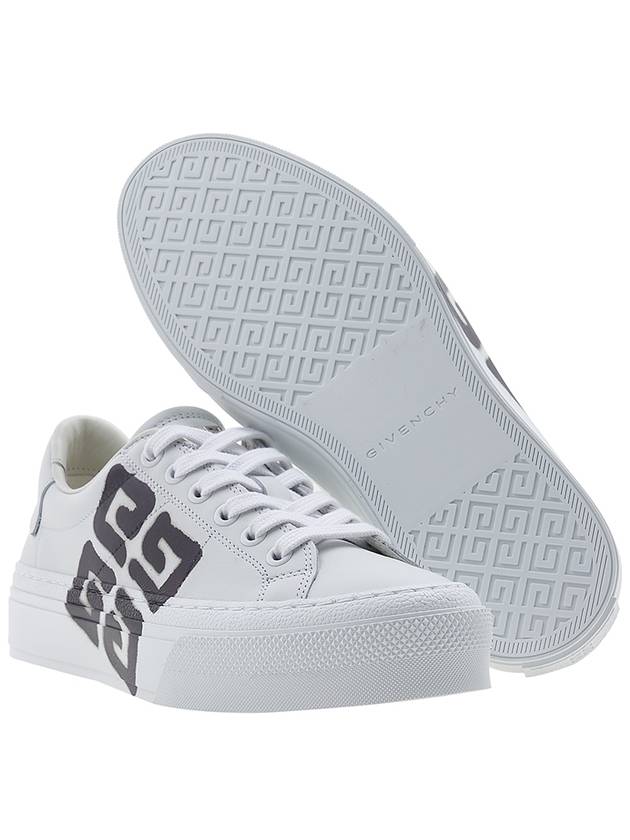 City Sports Lace-Up Low-Top Sneakers White - GIVENCHY - BALAAN.