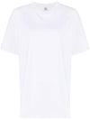 Organic Cotton Short Sleeve T-Shirt White - TOTEME - BALAAN 1