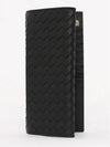 Intrecciato Continental Long Wallet Black - BOTTEGA VENETA - BALAAN 2