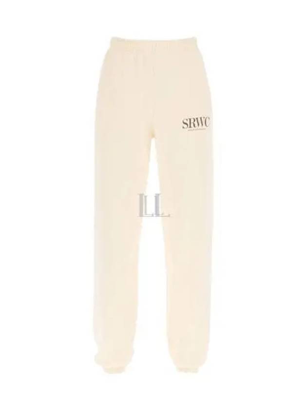 Upper East Side Jogger Track Pants Cream - SPORTY & RICH - BALAAN 2