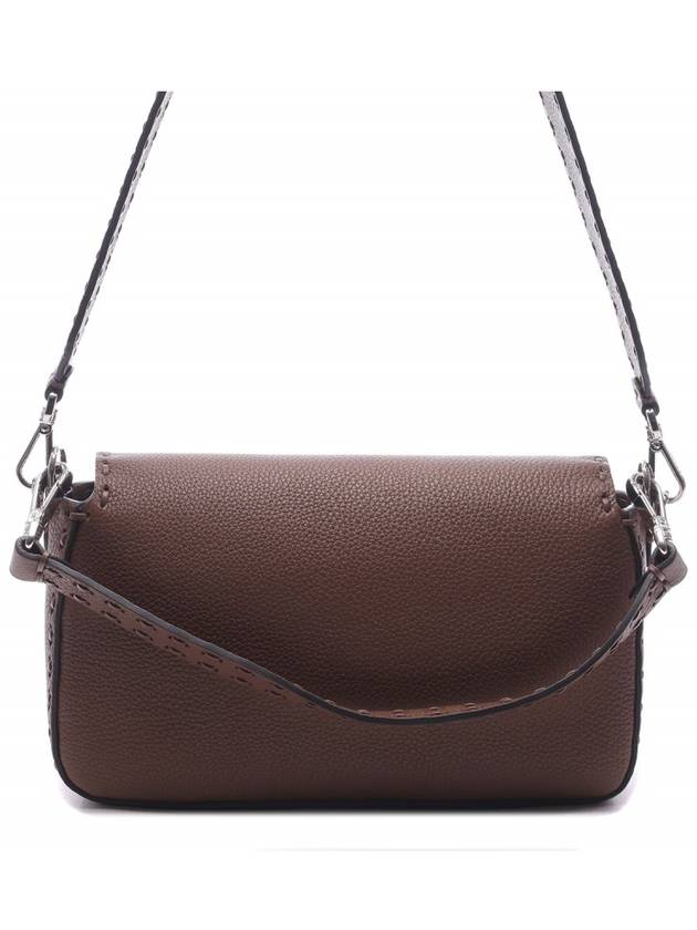 Baguette Selleria Medium Shoulder Bag Brown - FENDI - BALAAN 5