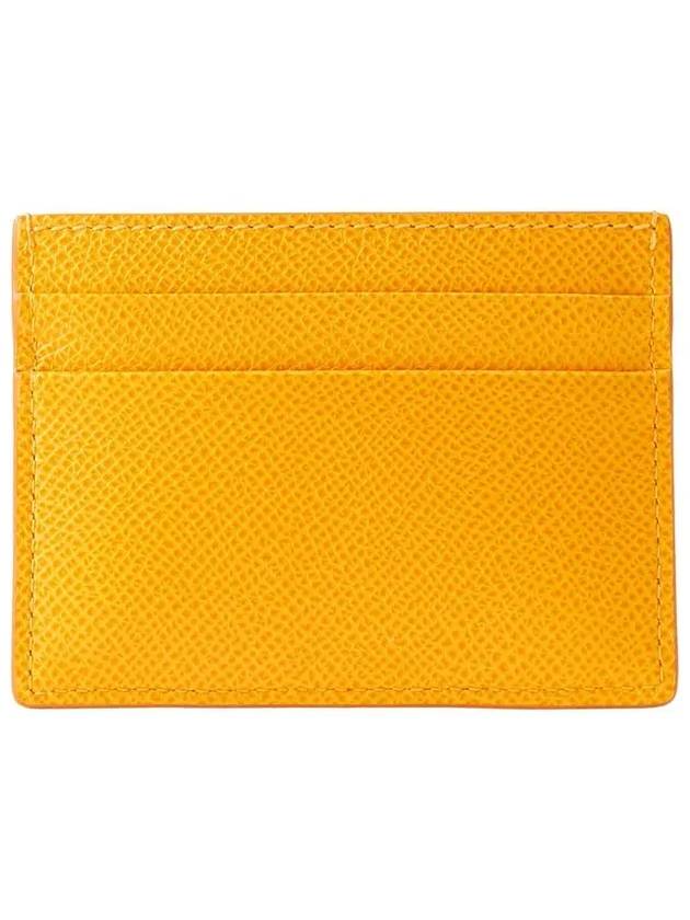 TB Grainy Leather Card Wallet Marigold - BURBERRY - BALAAN 4