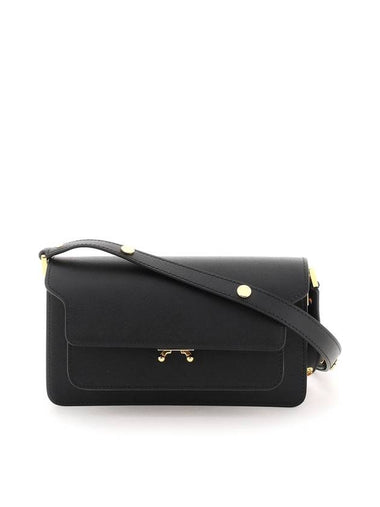 Trunk East West Shoulder Bag Black - MARNI - BALAAN 1