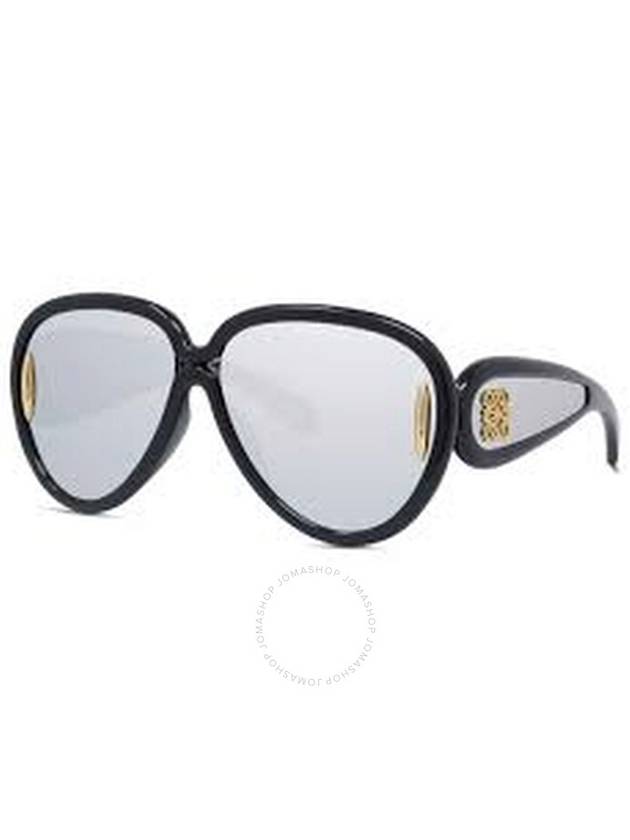 Loewe Silver Mirror Oversized Ladies Sunglasses LW40132I 01C 65 - LOEWE - BALAAN 1