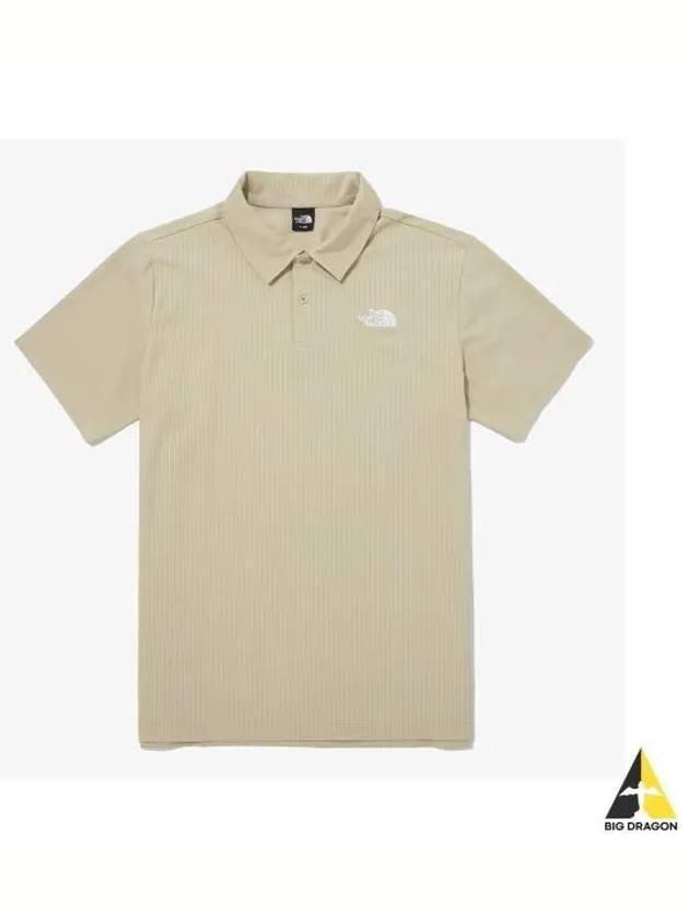 The North Face NT7PQ06C Men s Ice Field Short Sleeve Polo - THE NORTH FACE - BALAAN 1