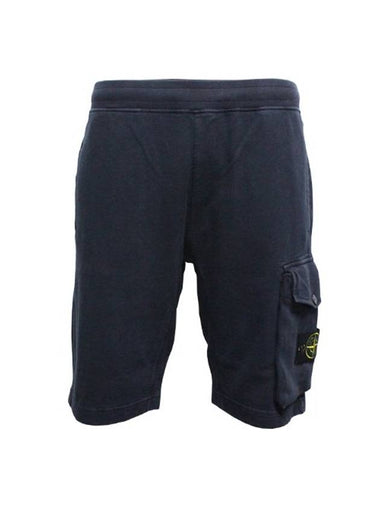 Wappen Patch Cargo Training Shorts Navy - STONE ISLAND - BALAAN 1