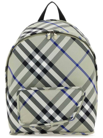 Shield Check Backpack Light Clean - BURBERRY - BALAAN 2