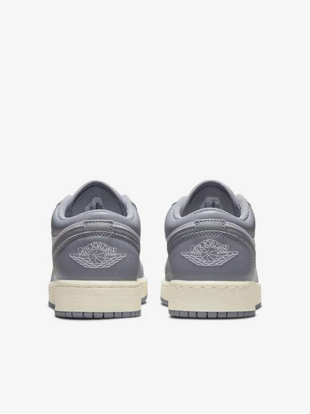 GS Air Jordan 1 Low Top Sneakers Vintage Grey - NIKE - BALAAN 7