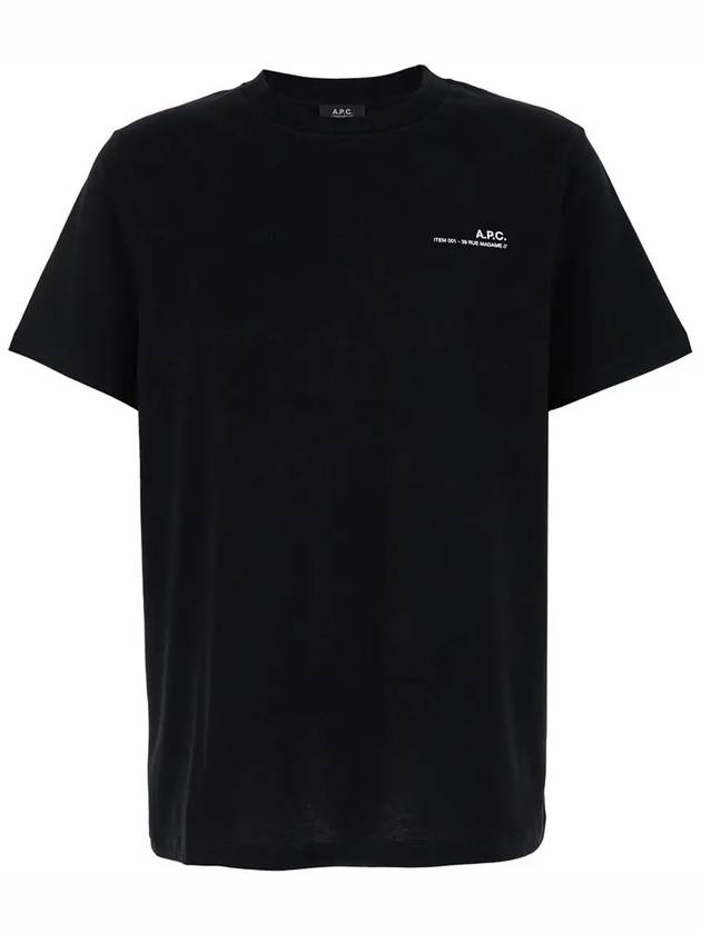 Standard Item Short Sleeve T-Shirt Black - A.P.C. - BALAAN 2