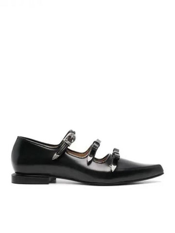 Toga PULLA buckle detail leather loafers - TOGA PULLA - BALAAN 1