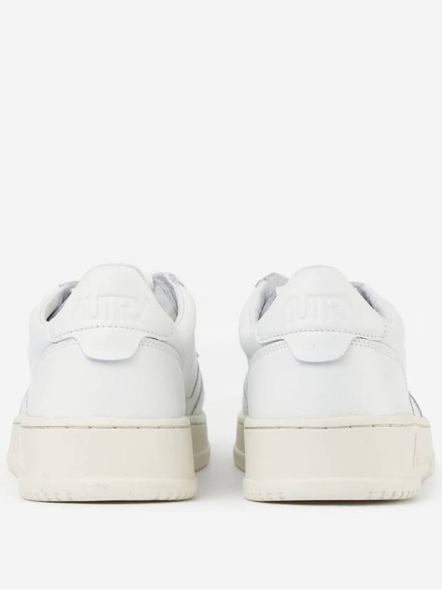 Medalist Leather Low Top Sneakers White - AUTRY - BALAAN 6