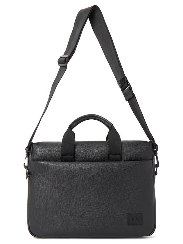 Strap Leather Brief Case Black - HUGO BOSS - BALAAN 7