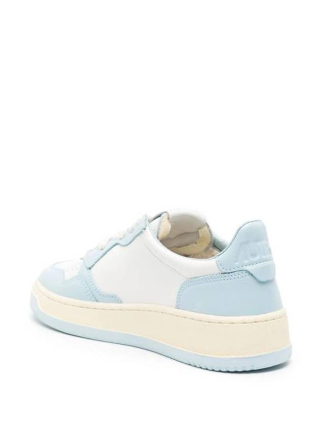 Women's Medalist Bi-Color Low-Top Sneakers Blue - AUTRY - BALAAN 4