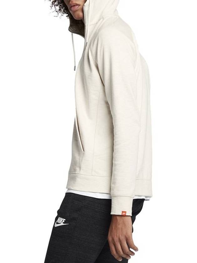 Sportswear Legacy Zip Up Hoodie Ivory - NIKE - BALAAN 13