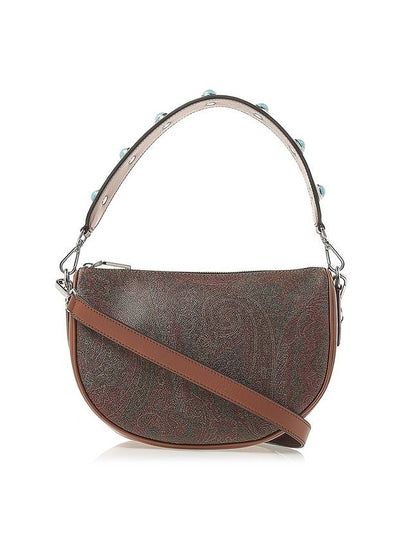 Crown Me Paisley Shoulder Bag Brown - ETRO - BALAAN 2