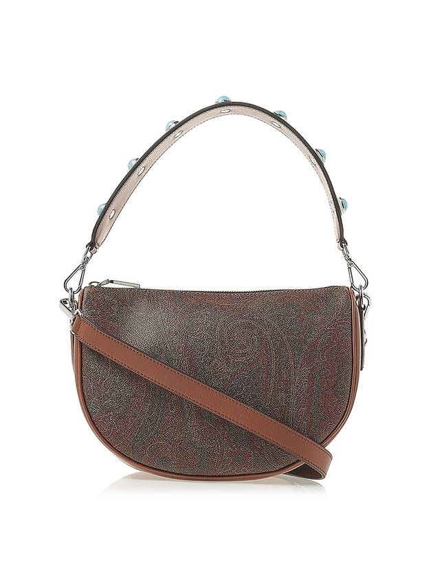 Crown Me Paisley Shoulder Bag Brown - ETRO - BALAAN 1