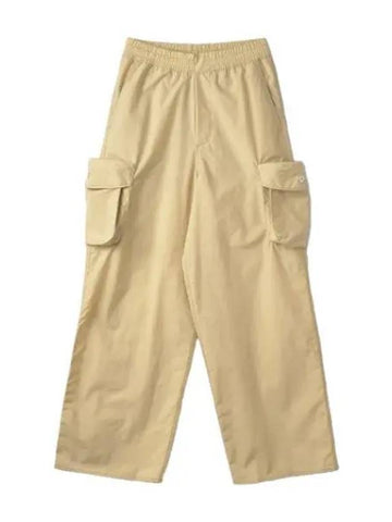 elastic cargo pants beige - SUNNEI - BALAAN 1