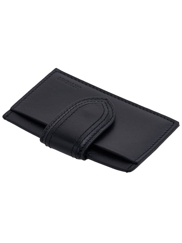 Le Porte Carte Bambino Flap Card Wallet  Black - JACQUEMUS - BALAAN 5