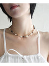 Necklace DEMETER LEAF BROWN Women s - RUBATI - BALAAN 1