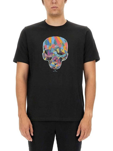 SKULL T-SHIRT - PAUL SMITH - BALAAN 1