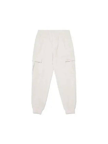 KODAK Apparel Essential Corduroy Brushed Cargo Jogger Pants IVORY - KODO - BALAAN 1