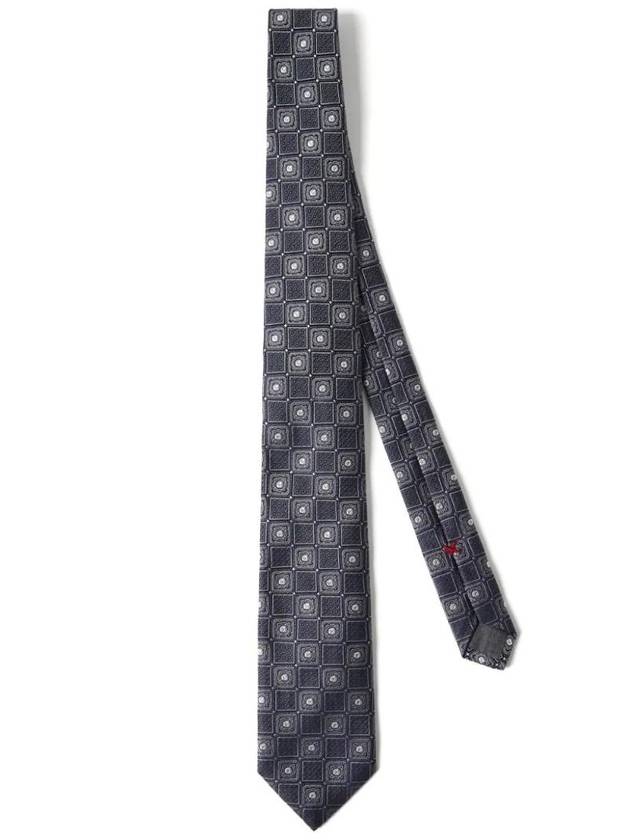 Silk Jacquard Tie - BRUNELLO CUCINELLI - BALAAN 2