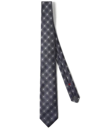 Silk Jacquard Tie - BRUNELLO CUCINELLI - BALAAN 1