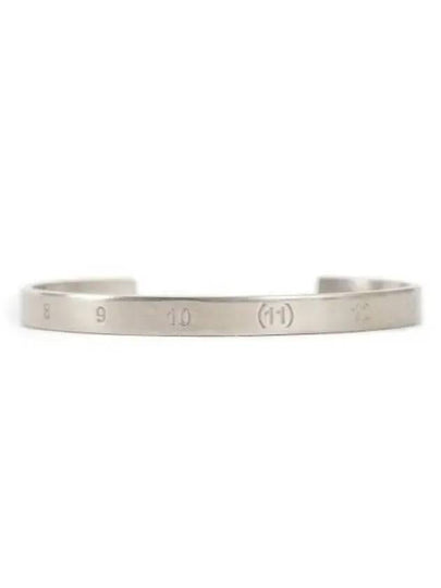 Number Slim Curve Bracelet Silver - MAISON MARGIELA - BALAAN 2