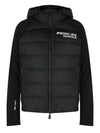 Grenoble Logo Cardigan Black - MONCLER - BALAAN 2