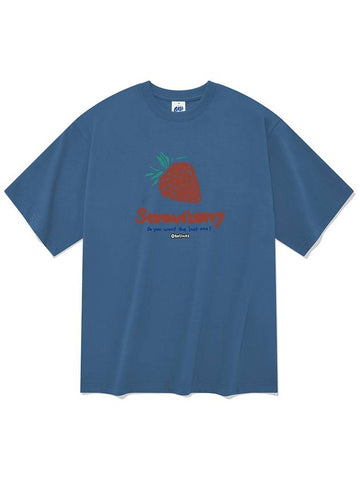 20 count strawberry short sleeve tshirt blue - RADINEO - BALAAN 1