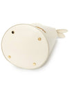 Le Petit Tourni Mini Knotted Leather Bucket Bag Ivory - JACQUEMUS - BALAAN 5