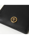 Medusa Embellished Zipper Card Wallet Black - VERSACE - BALAAN 7