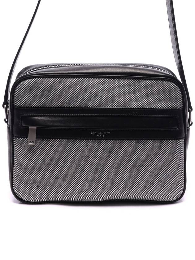 Camp Camera Cross Bag Grey - SAINT LAURENT - BALAAN 3