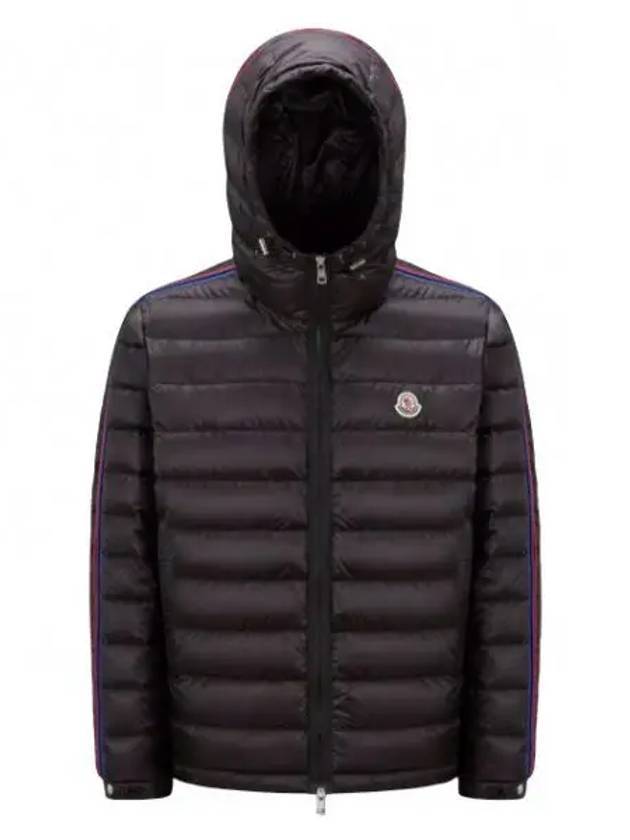 Agout short down jacket black - MONCLER - BALAAN 1